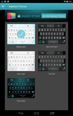 Ginger Keyboard android App screenshot 2